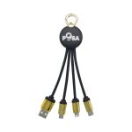 Atesso 3n1 Light Up Charge Cable - Round